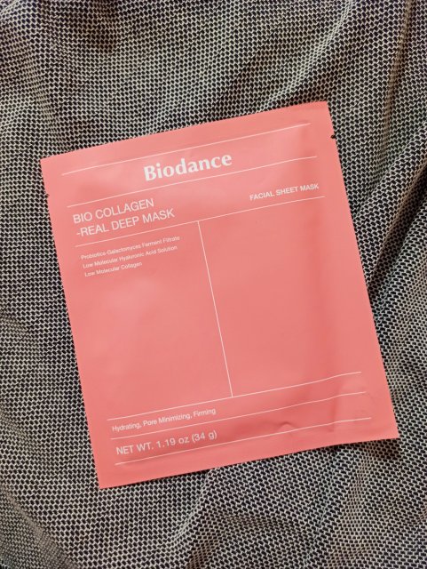 Biodance Maska do twarzy w płacie, Bio Collagen Real Deep Mask, Hydrożelowa, Nawilżająca, Ujędrniająca