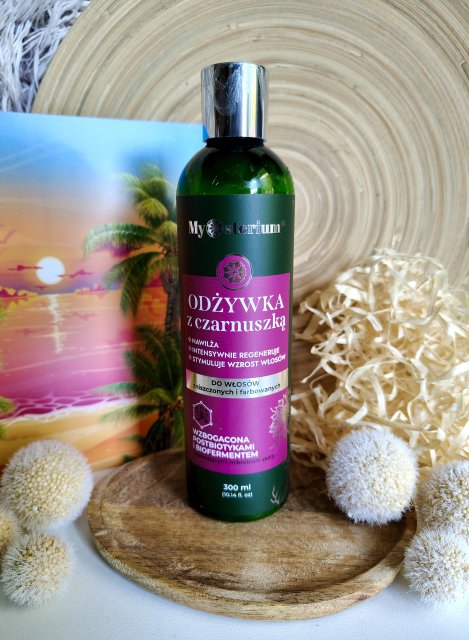 Mysterium Odżywka do włosów, z Czarnuszką, do włosów zniszczonych i farbowanych 