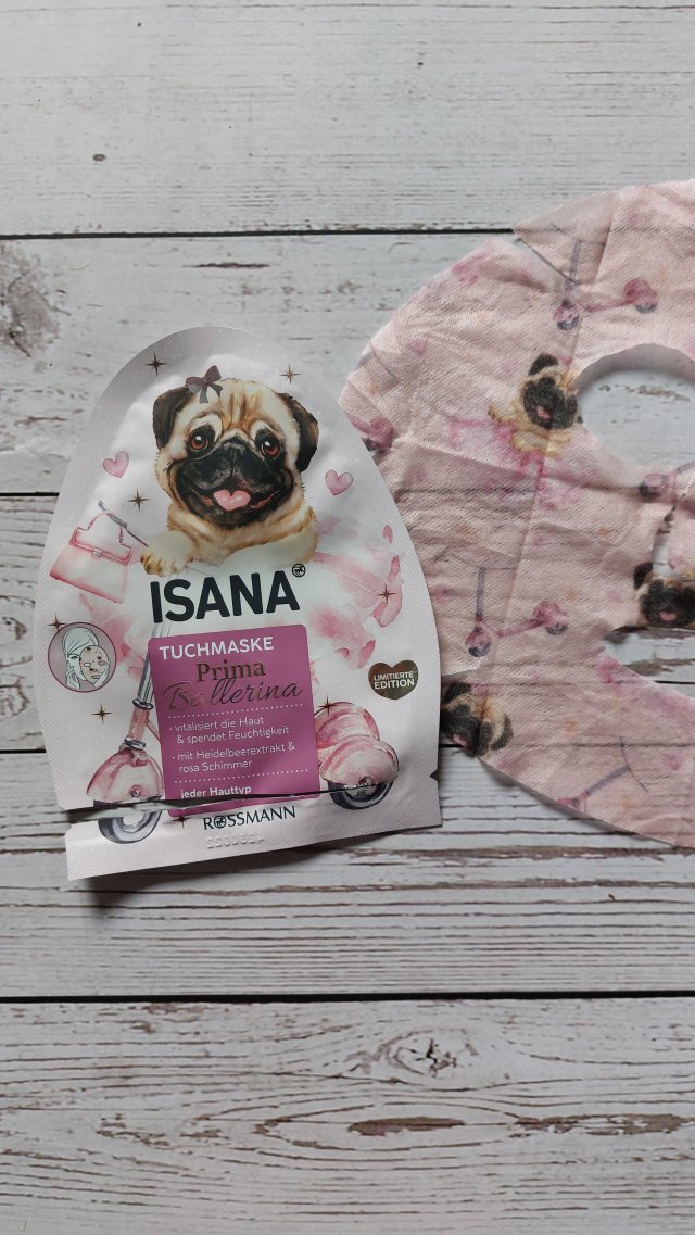 Isana Maska do twarzy w płacie, Prima Ballerina