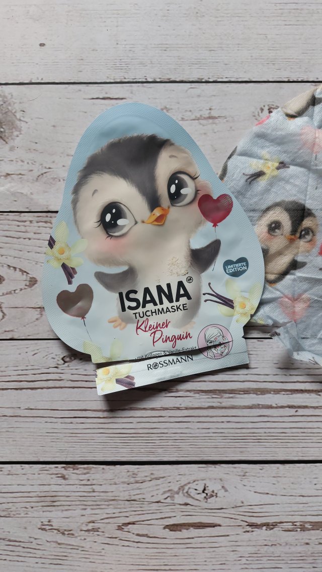Isana Maseczka do twarzy w płachcie, Kleiner Pinguin 