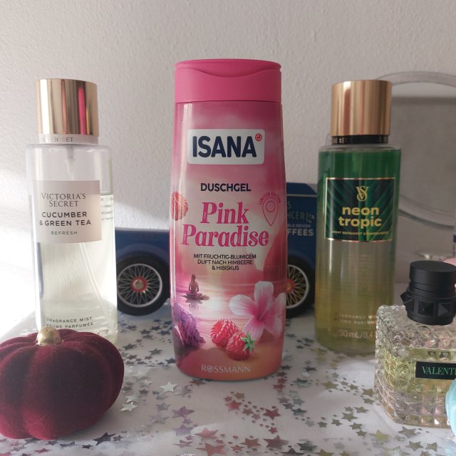 Isana Żel pod prysznic, Pink Paradise 