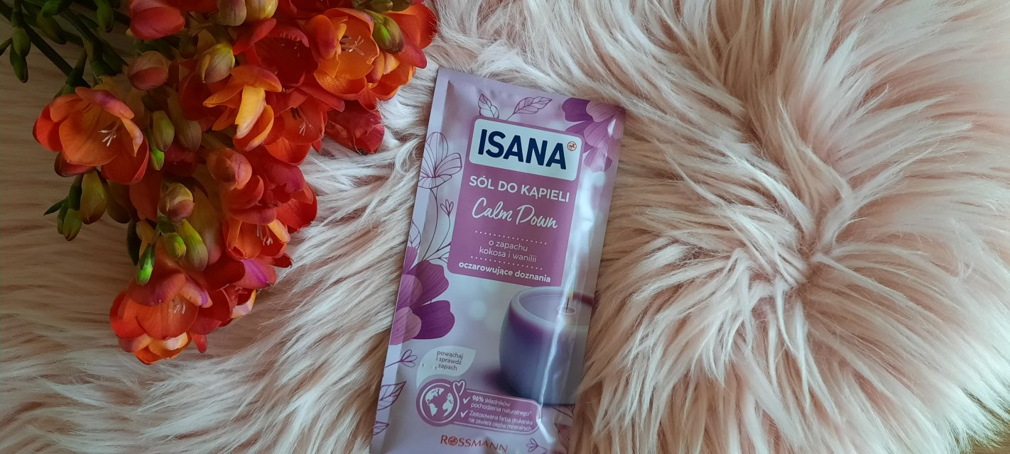 Isana Sól do kąpieli, Calm Down, Kokos i wanilia, Z mocznikiem