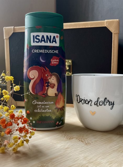 Isana Żel pod prysznic, edycja limitowana, Gemainsam ist es am schönsten