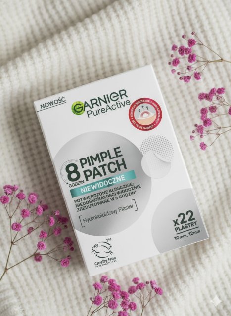 Garnier Pure Active, Plastry na niedoskonałości, Pimple Patch Invisible