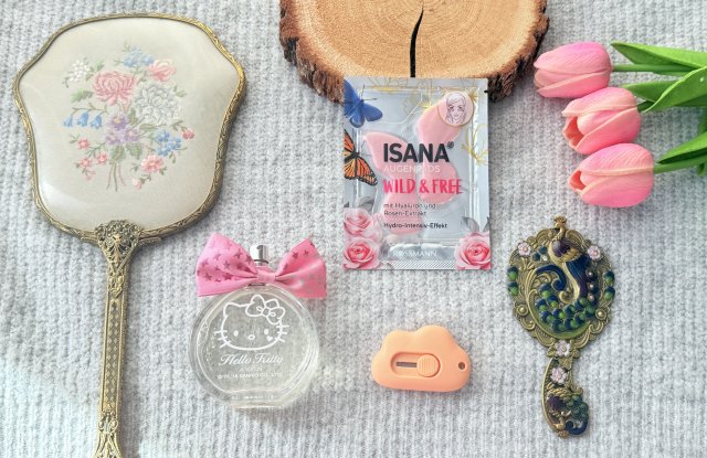 Isana Płatki pod oczy, Hydrożelowe, Wild & Free, Kwas hialuronowy i ekstrakt z róży 