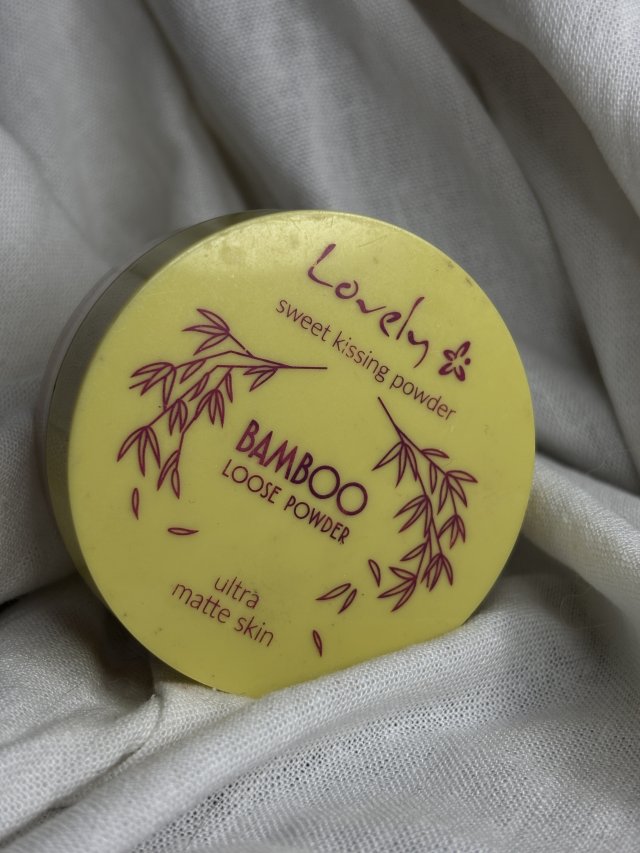 Lovely Puder do twarzy, Bambusowy, Bamboo Loose Powder