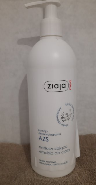 Ziaja Med, Kuracja dermatologiczna AZS, Natłuszczająca Emulsja do ciała