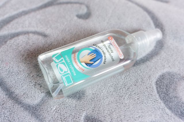 CleanHands Antybakteryjny spray do powierzchni i rąk