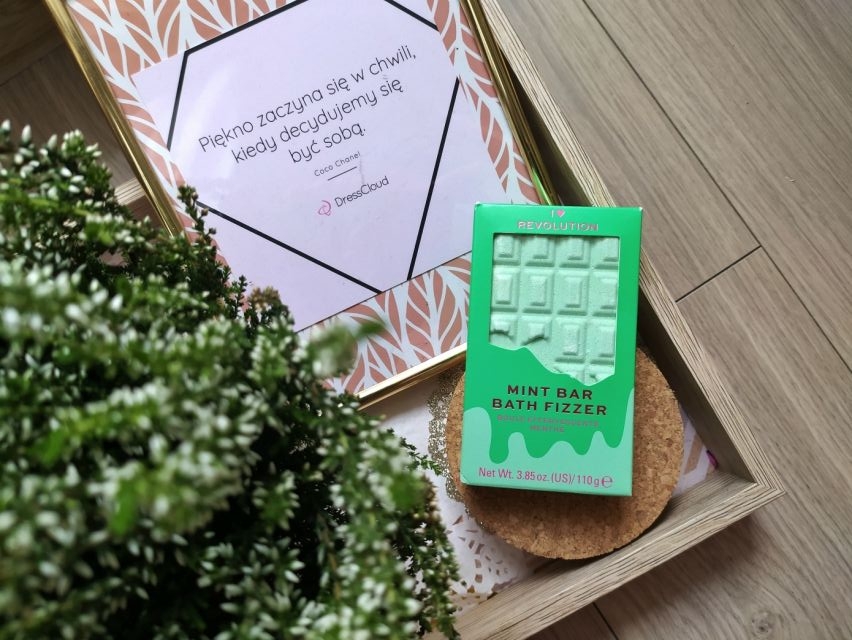 i heart revolution mint bar bath fizzer