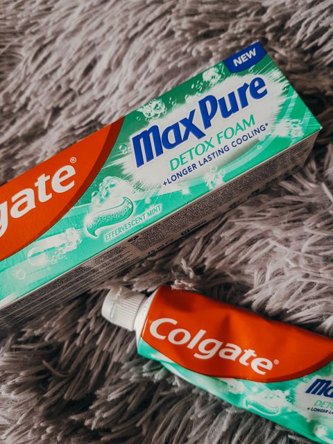 Colgate Pasta do zębów, Max Pure, Detox Foam 