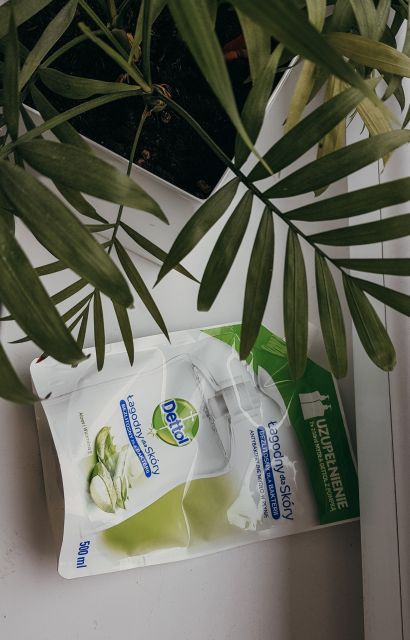 Dettol Mydło do rąk w płynie, Antybakteryjne, Aloes