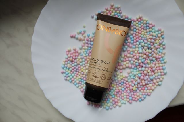 OnlyBio Peeling do twarzy, Enzymatyczny, Rozświetlający, Pinch Of Glow