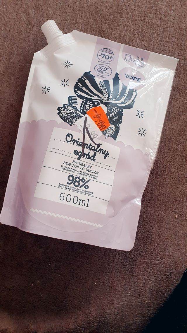 YOPE, szampon Orientalny ogród