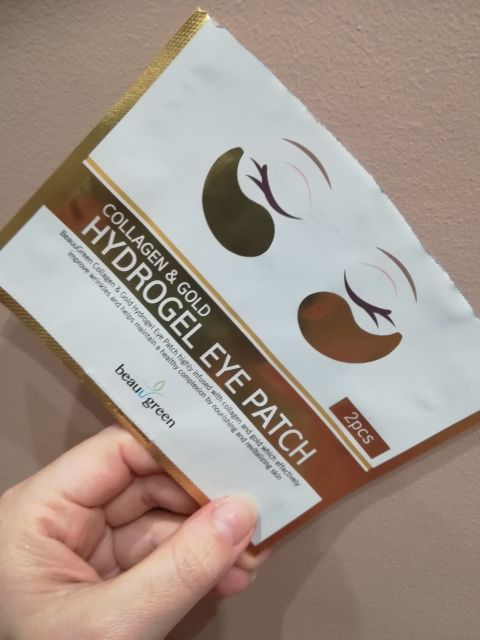BeauuGreen Hydrożelowe płatki pod oczy Collagen & Gold