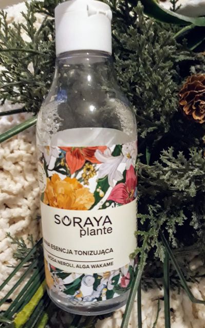 Soraya Plante, Roślinna esencja tonizująca, Woda neroli, Alga wakame