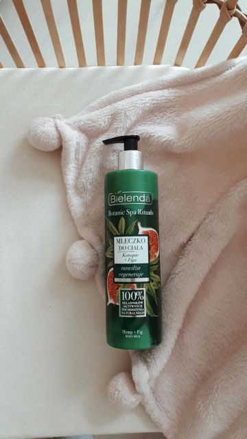 Bielenda Botanic Spa Rituals, Mleczko do ciała, Konopie + Figa