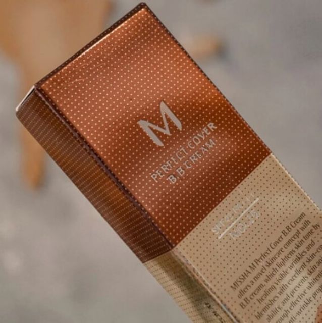 MISSHA M Perfect Cover BB Cream, Krem BB, nr 25 Warm Beige