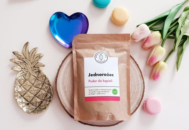 Marba Cosmetics Manufaktura Piękna, Puder do kąpieli, Jednorożec