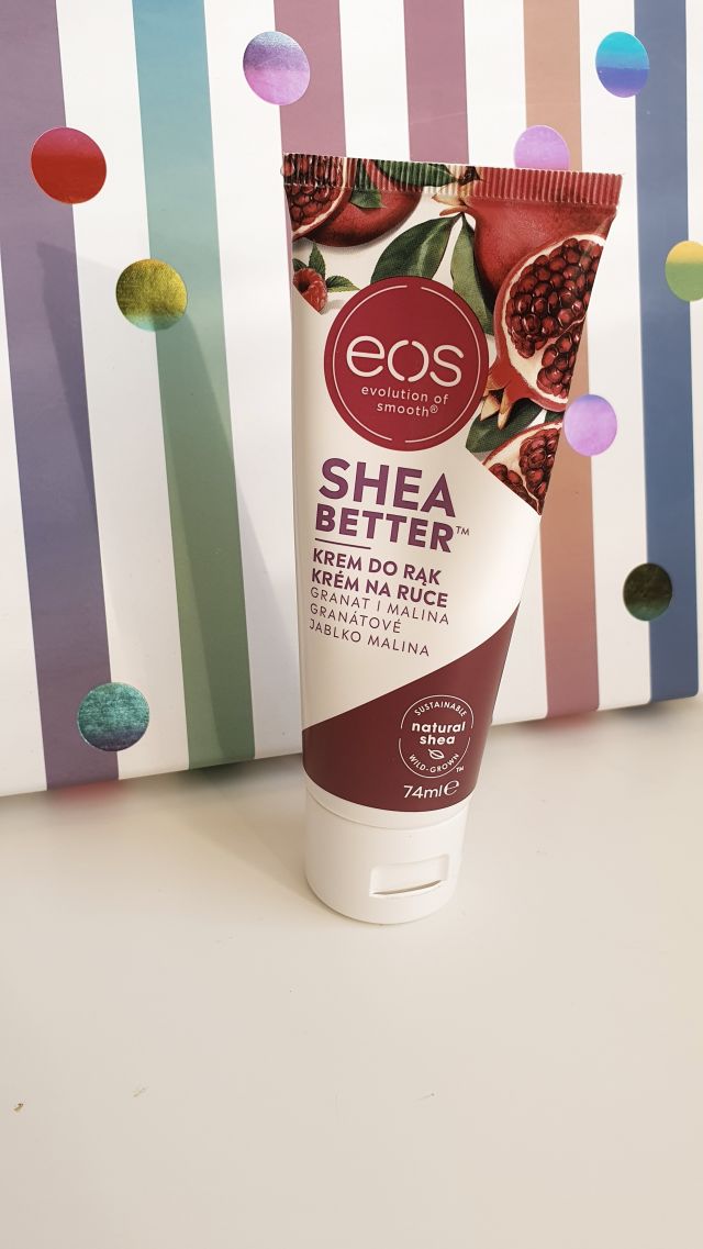 Krem do rąk Eos SHEA BETTER granat i malina