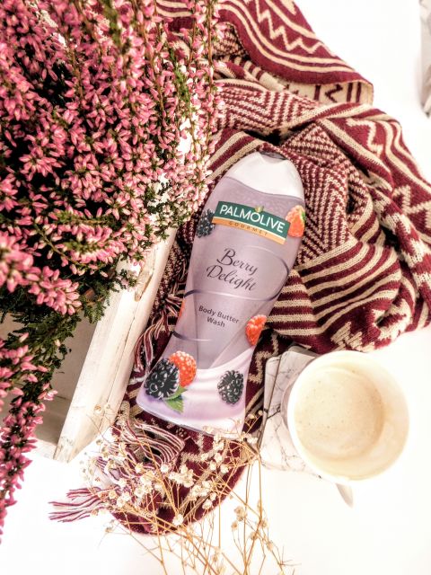 Palmolive Gourmet, Żel pod prysznic, Berry Delight 