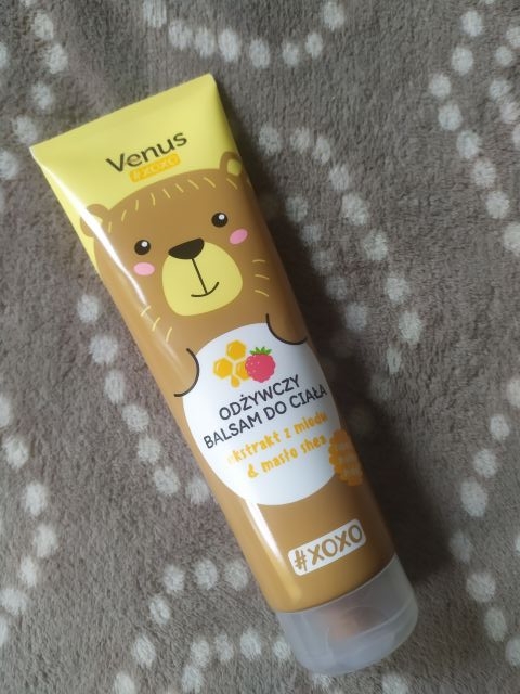 Venus Odżywczy balsam do ciała, Ekstrakt z miodu i masła shea