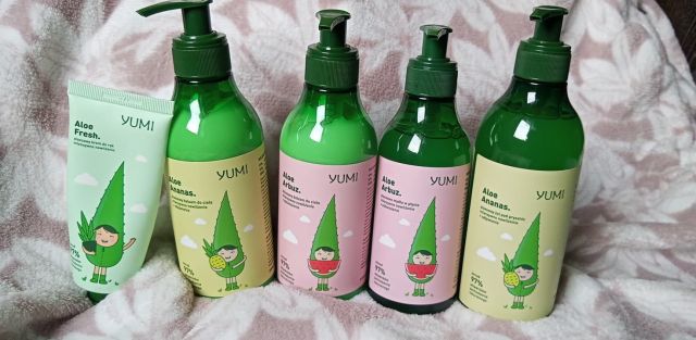 Yumi, kosmetyki do ciała, żel, krem, balsam