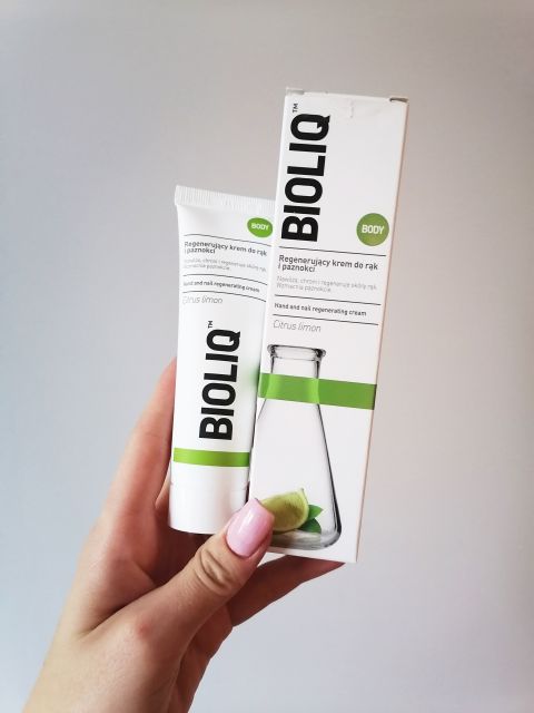 BIOLIQ Body, Regenerujący krem do rąk i paznokci