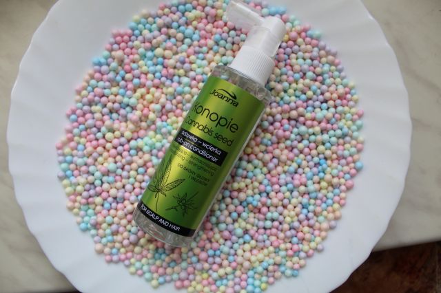 Joanna Konopie, Odżywka-wcierka do włosów i skóry głowy, Nawilżająco - wzmacniająca, Cannabis Seed