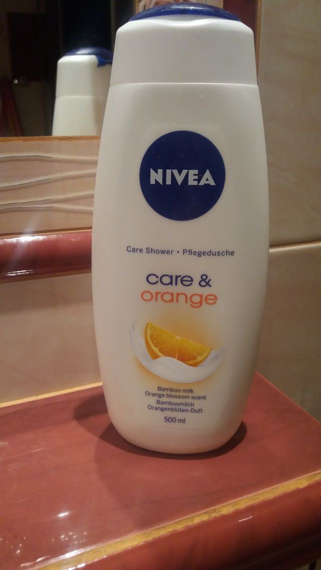 Nivea Żel pod prysznic, Pielęgnujący, Care & Orange