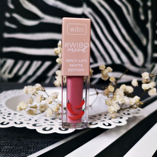 Wibo Mood, Spicy Lips, Matte Edition, Pomadka do ust w płynie, Matowa, nr 03