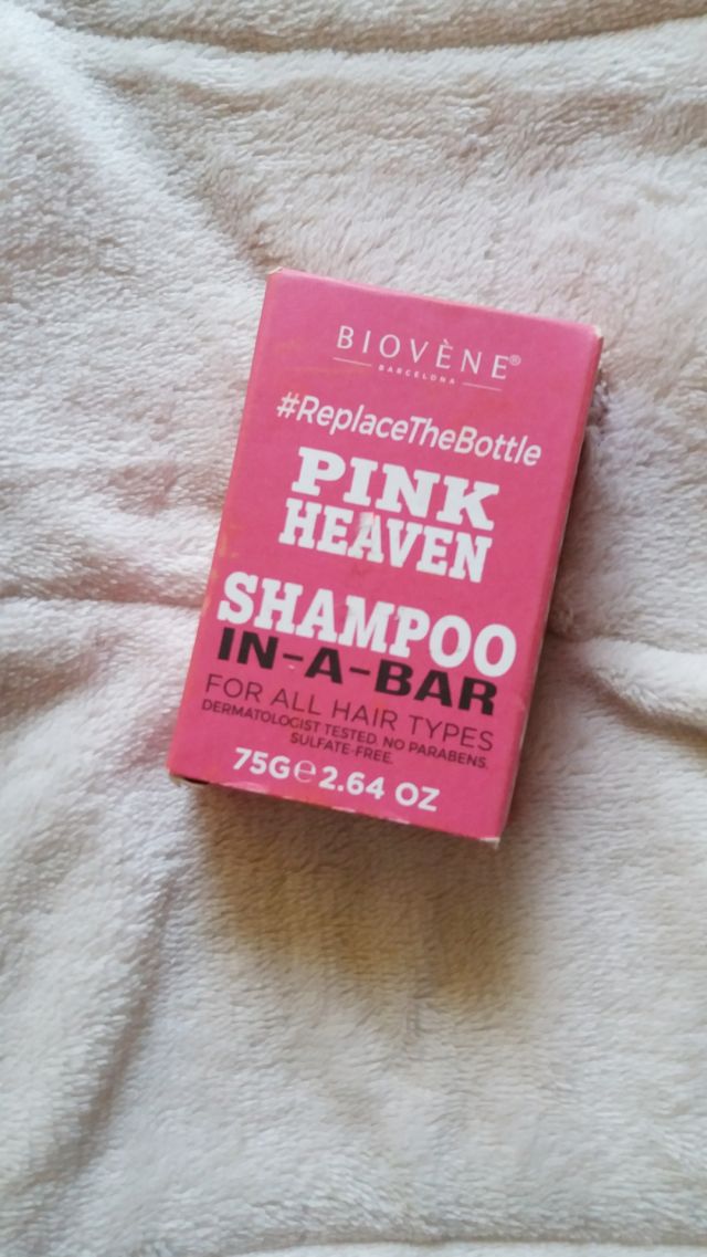 Biovene Barcelona Pink heaven, szampon w kostce, do każdego rodzaju włosów
