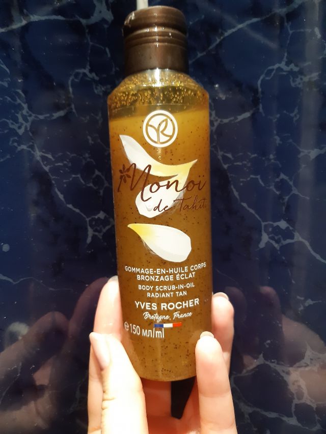 Yves Rocher Peeling do ciała w olejku, Monoi de Tahiti