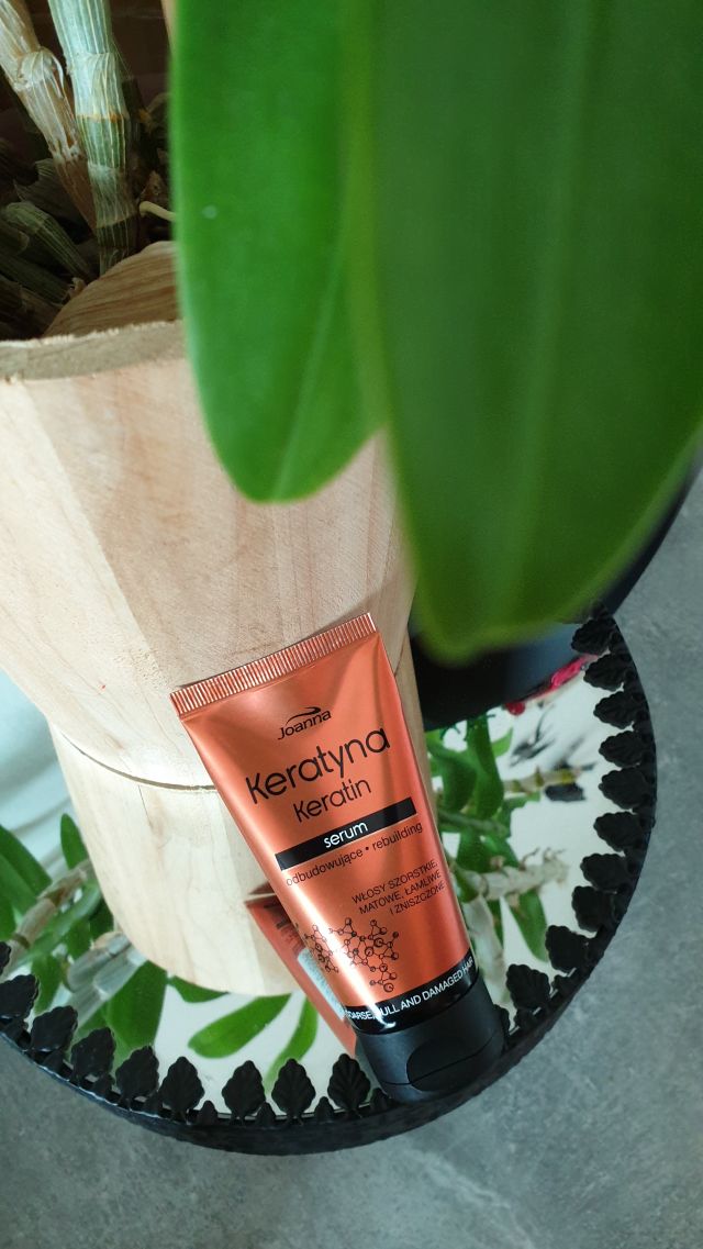 Joanna Keratyna, Serum do włosów, Odbudowujące, Włosy szorstkie, matowe, łamliwe i zniszczone