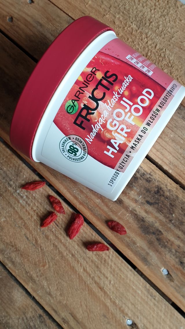 Garnier Fructis, Hair Food, Maska do włosów, Goji