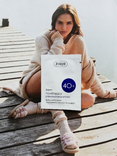 Ziaja Krem nawilżający przeciwzmarszczkowy 40+ wygładzenie i promienny wygląd 