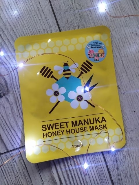 A'pieu Maska do twarzy w płacie, Sweet Manuka Honey House Mask