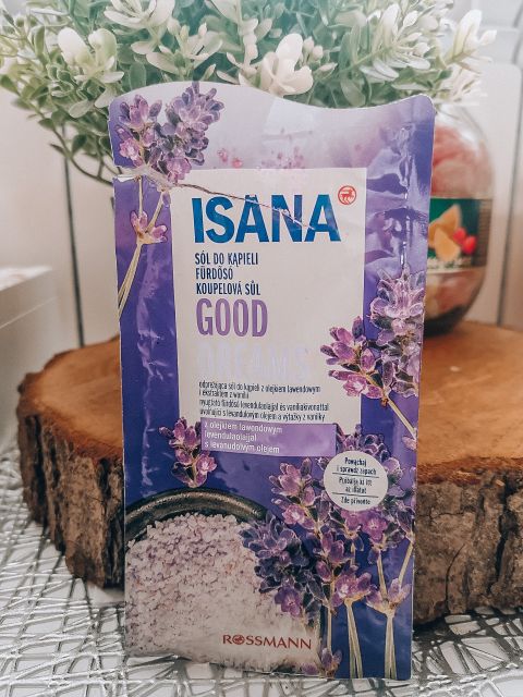Isana Sól do kąpieli, Good Dreams, Olejek lawendowy i ekstrakt z wanilii