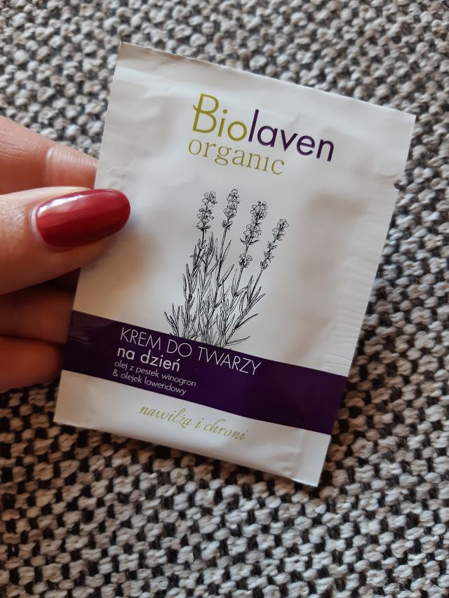 Biolaven Krem do twarzy na dzień, Nawilża i chroni, Olej z pestek winogron i olejek lawendowy