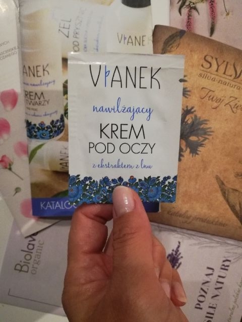 Sylveco Vianek, Krem pod oczy, Seria niebieska, Nawilżający