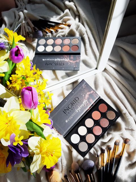 Ingrid Paleta cieni do powiek, Matt and Glam, Nude