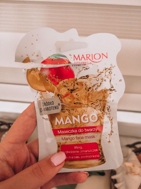 Marion Fit&Fresh, Maseczka do twarzy, Mango 