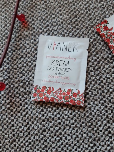 Sylveco Vianek, Krem do twarzy, Przeciwzmarszczkowy, Na dzień, Do cery tłustej