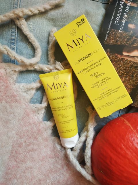 Miya Cosmetics myWONDERbalm, Hello Yellow nawilżająco-odżywczy krem z masłem mango