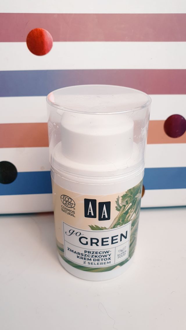 AA, Go Green, Krem przeciwzmarszczkowy z selerem