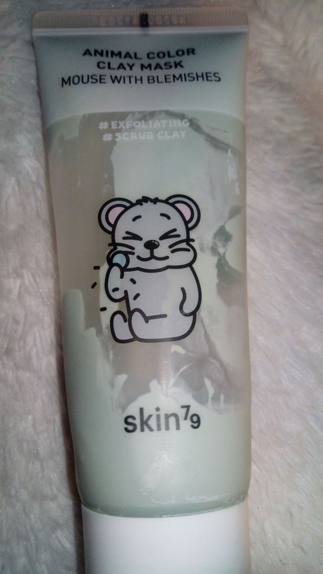 SKIN 79 Animal Color Clay Mask, Maseczka do twarzy, Mouse With Blemishes  