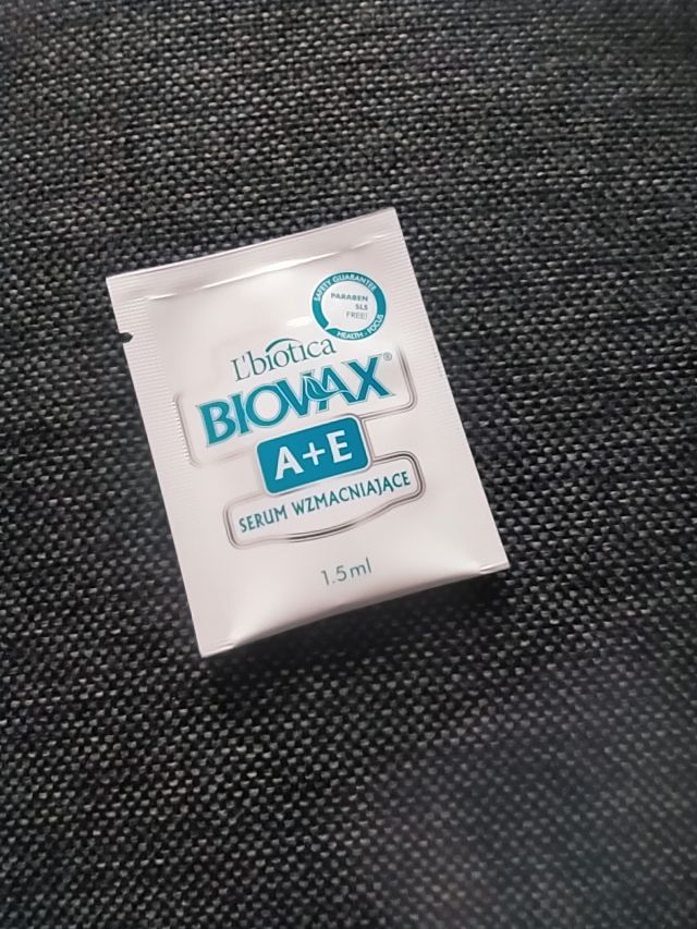 Biovax, A + E, Serum do włosów, Wzmacniające