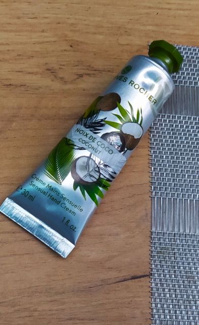 Yves rocher zmysłowy krem do rąk kokos