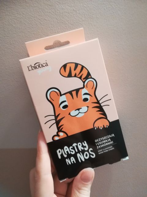 L'biotica Young Oczyszczające i usuwające zaskórniki, Plastry na nos