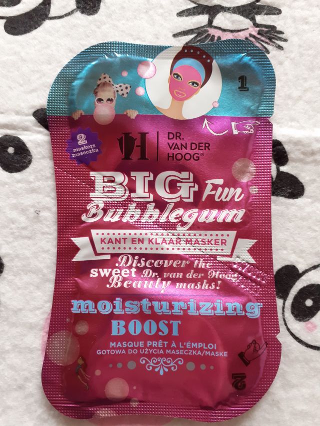 Santesa B.V. Dr. Van Der Hoog, maseczka do twarzy, Big Fun Bubblegum