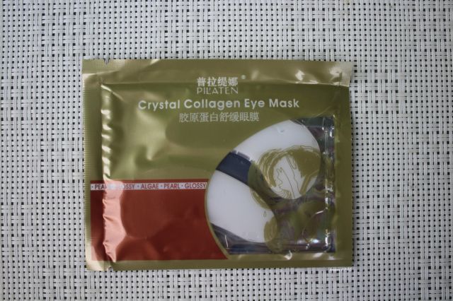 Pilaten Płatki pod oczy z kolagenem, Crystal Collagen Eye Mask